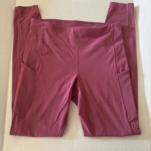 Lululemon leggings with pockets size 8